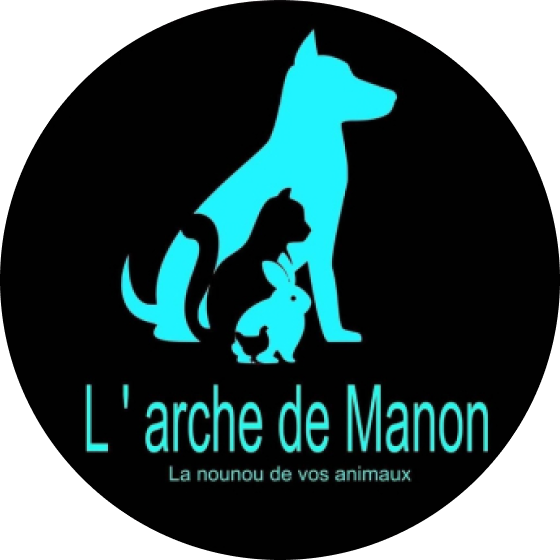 Logo de L'Arche de Manon, pet-sitter professionnelle à Quatremare, Normandie.